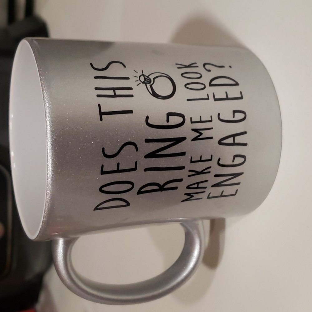 Engagement engaged coffee mug